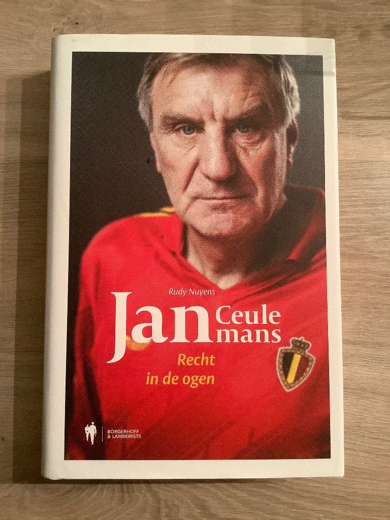 Jan Ceulemans - recht in de ogen, Ophalen of Verzenden, Zo goed als nieuw, Balsport, Rudy Nuyens