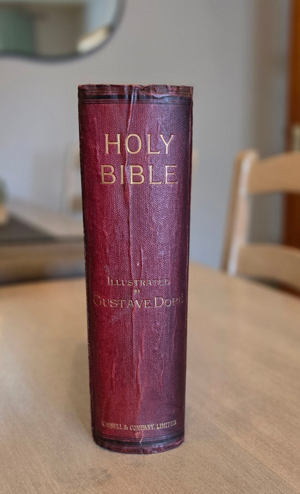 ​Sainte Bible ancienne illustrée par Gustave Doré – Reliure, Enlèvement ou Envoi, Utilisé, King James