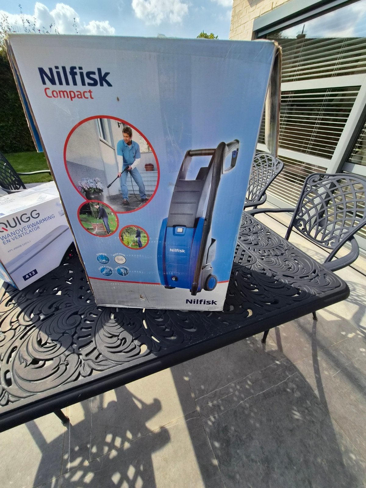 Nilfisk hogedrukreiniger, Jardin & Terrasse, Nettoyeurs haute pression, Enlèvement, Utilisé