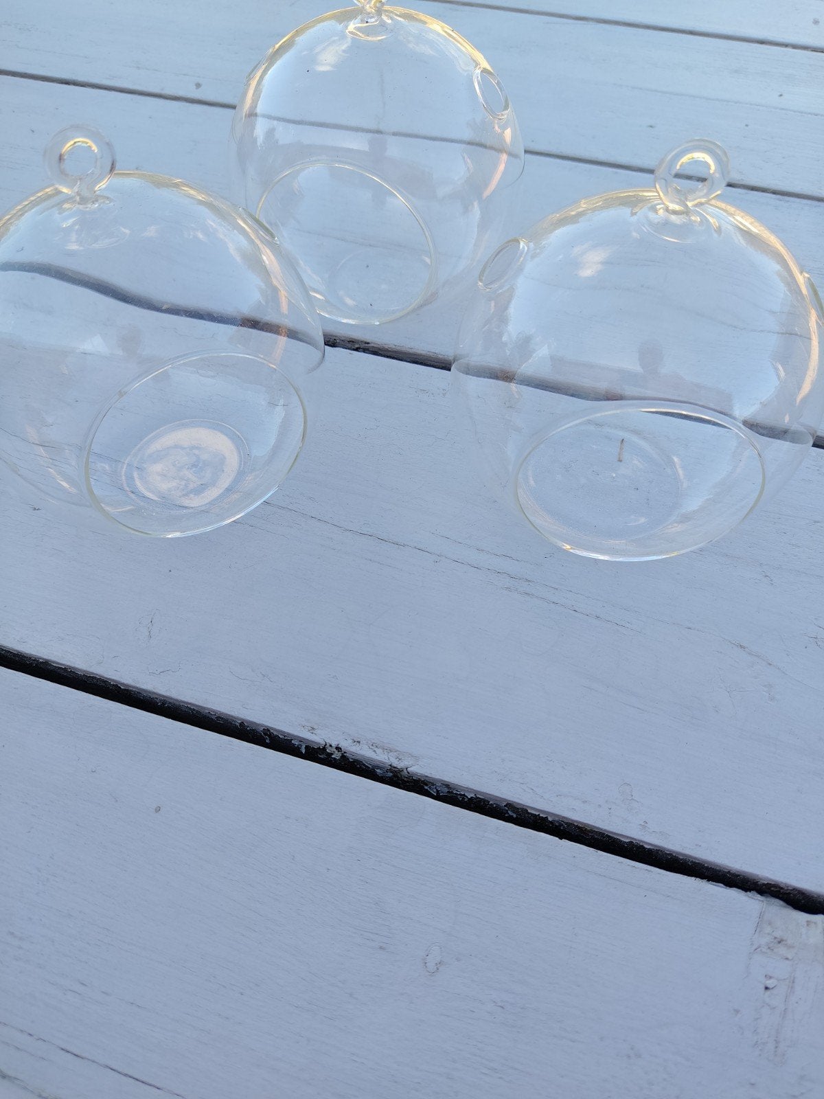 Hangende glazen bollen voor decoratie, Verzamelen, Ophalen