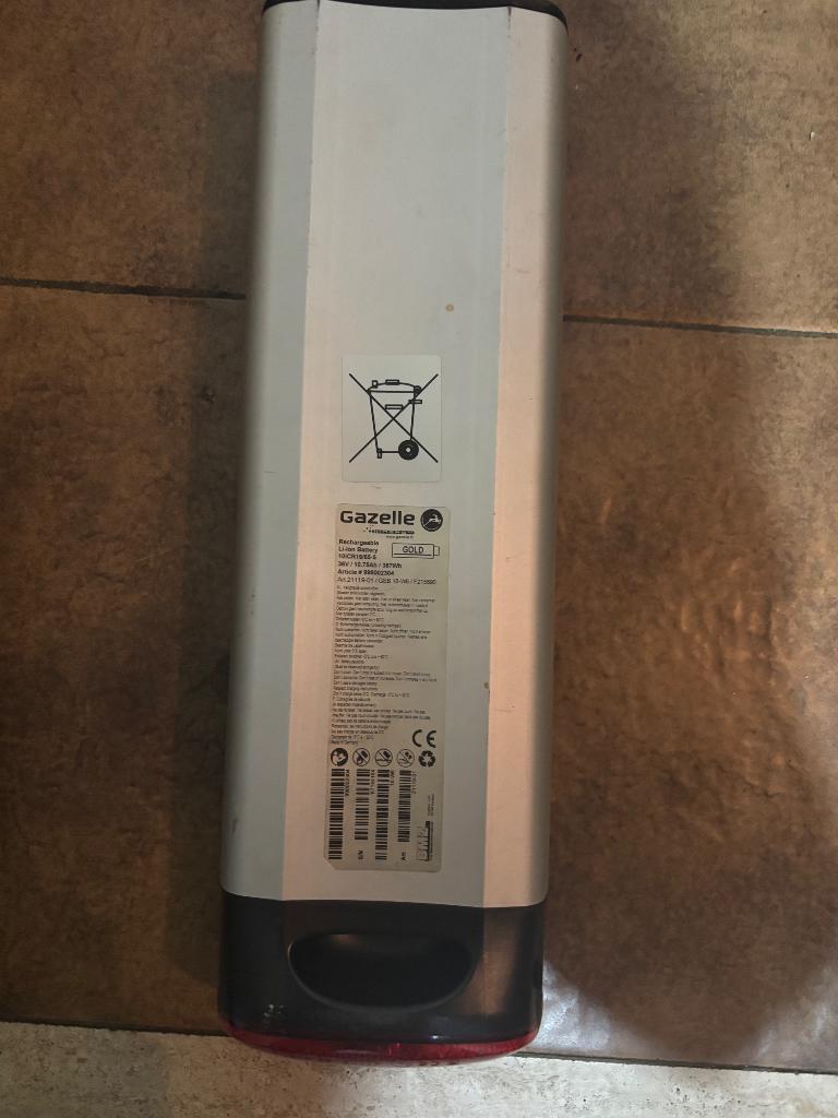 Gazelle Batt/acc, Ophalen, Gebruikt