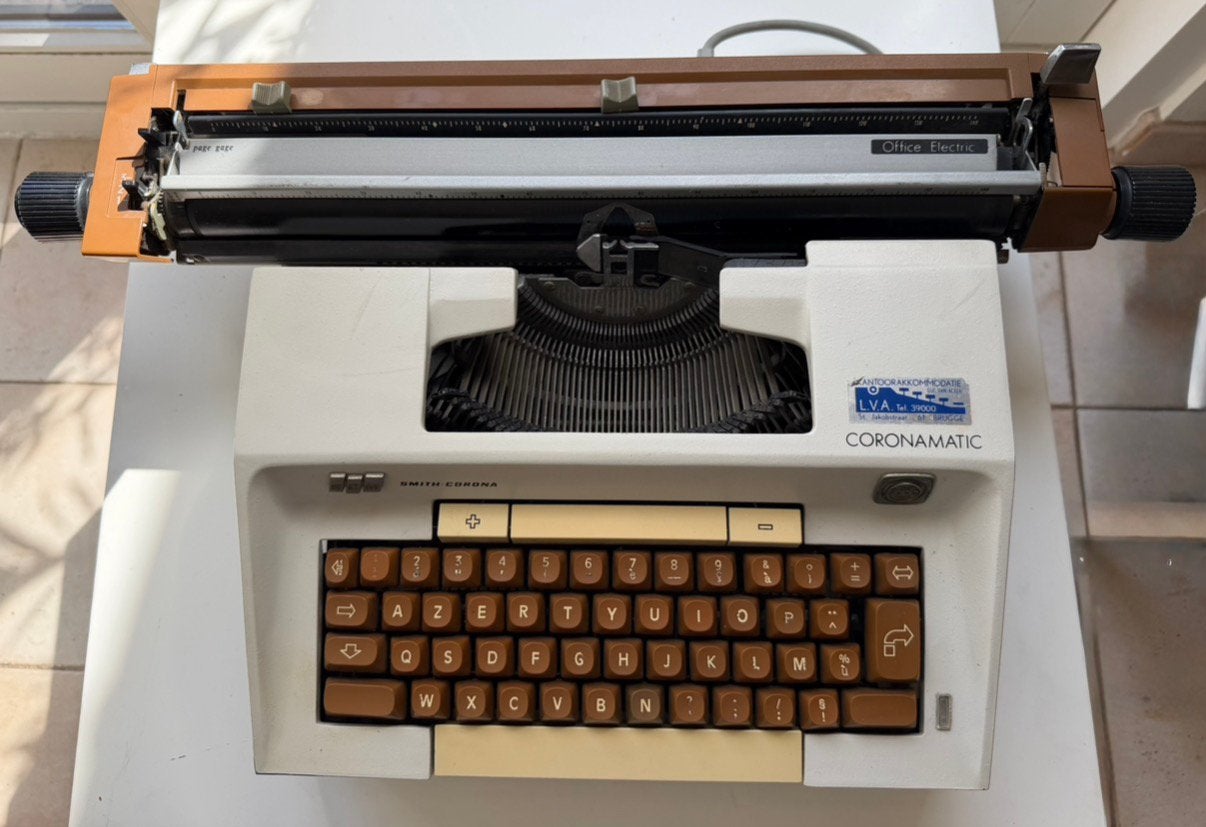 smith corona typemachine  elektrisch 7000 series, Diversen, Ophalen, Gebruikt
