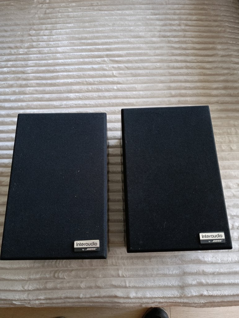 Haut-parleurs Inter-Audio 1000 XL (Bose), TV, Hi-fi & Vidéo, Enceinte d'étagère, Moins de 60 watts, Enlèvement, Utilisé