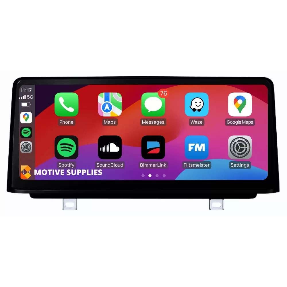 MotiveSupplies 10,25" CarPlay & Android Auto BMW F-serie, Ophalen of Verzenden, Zo goed als nieuw