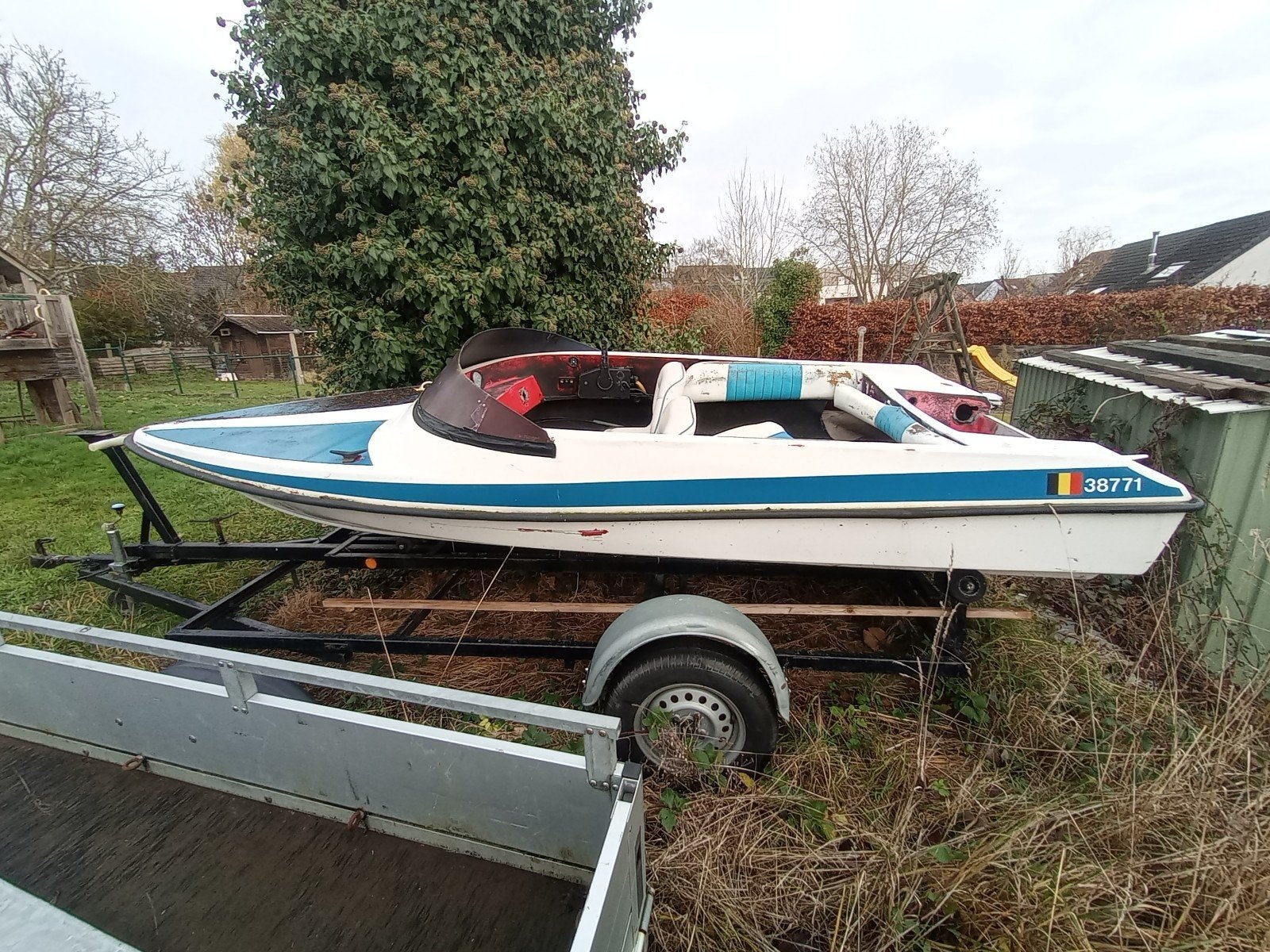 Op te maken speedbootje, Sports nautiques & Bateaux, Enlèvement, Utilisé, Polyester