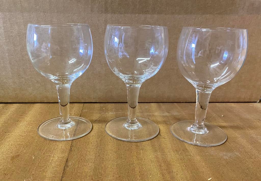 3 vintage portoglazen, Verzamelen, Ophalen, Gebruikt