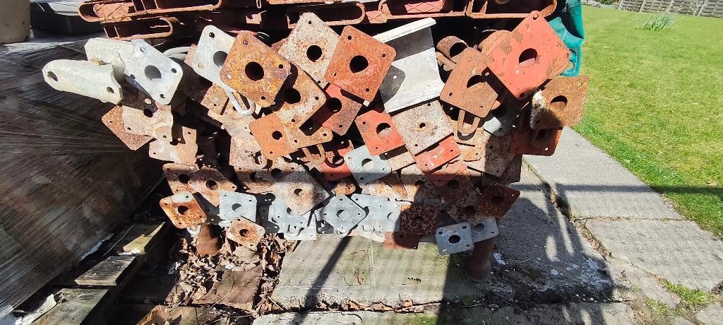 Stansoenen, Doe-het-zelf en Bouw, Steigers, Ophalen, Gebruikt, Overige typen, Minder dan 2 meter