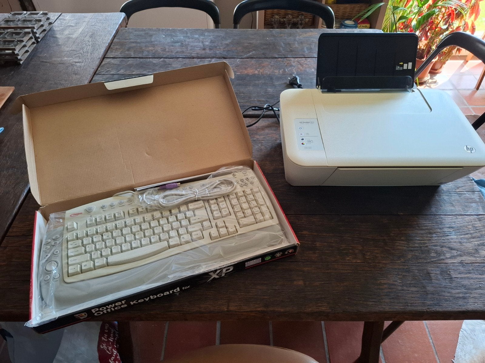 PrinterHp & Keyboard, Ophalen