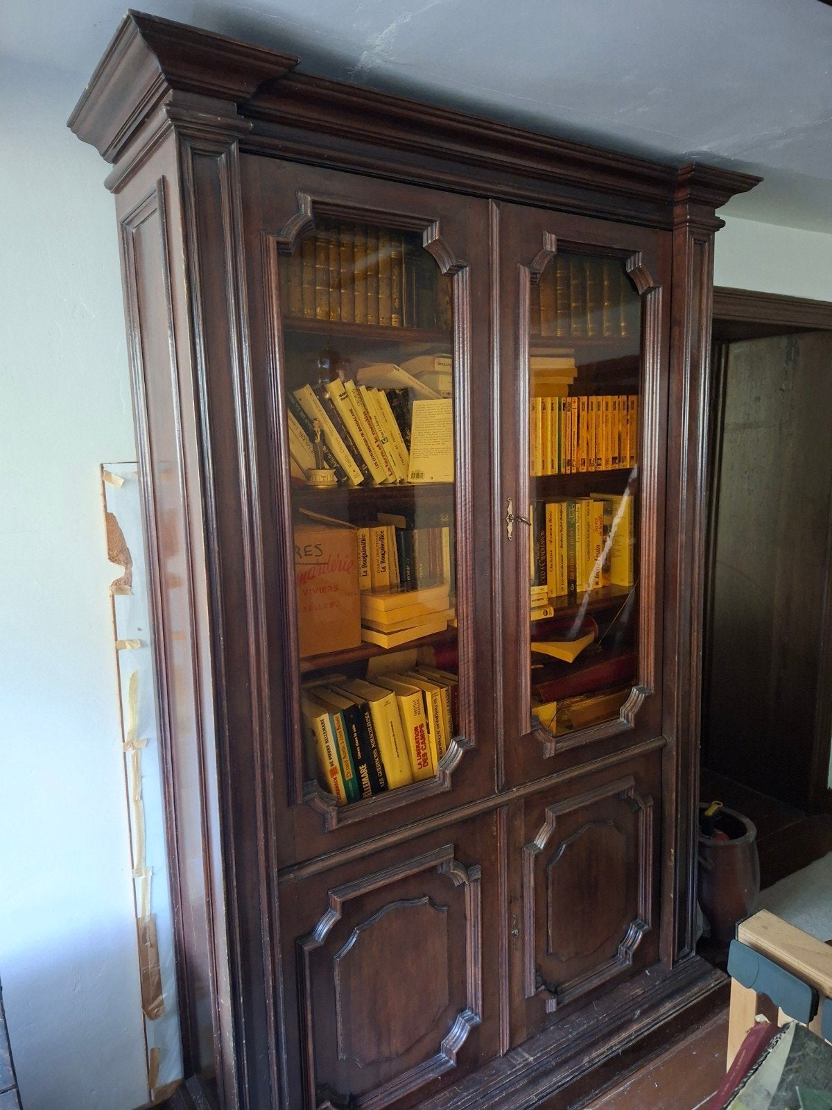 armoire bibliothèque, Maison & Meubles, Avec porte(s), 25 à 50 cm, 100 à 150 cm, Enlèvement