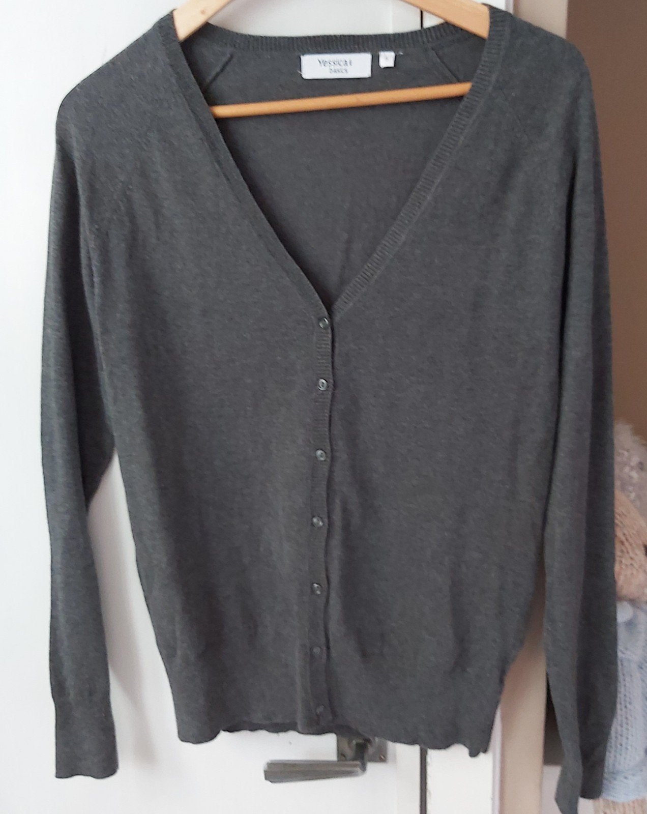Prachtig antraciet grijs vest large Yessica., Vêtements | Femmes, Taille 42/44 (L), Gris, Enlèvement ou Envoi, Yessica