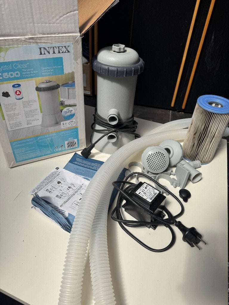 Intex C600 Filterpomp, Ophalen, Zo goed als nieuw, Filter