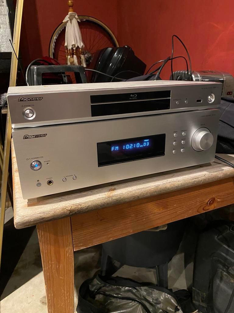 Pioneer versterker, Audio, Tv en Foto, Tuners, Ophalen of Verzenden, Zo goed als nieuw
