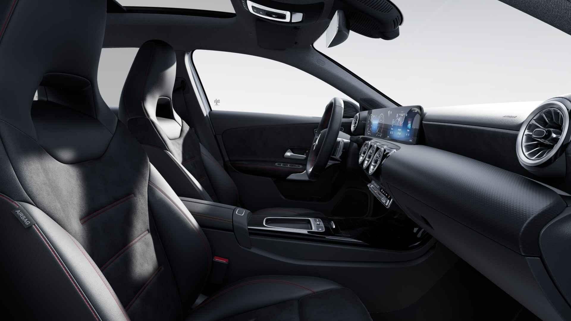 Mercedes-Benz A-Klasse 180 Hatchback AMG Line (automatique), Autos, 100 kW, Achat, 680 kg, Entreprise