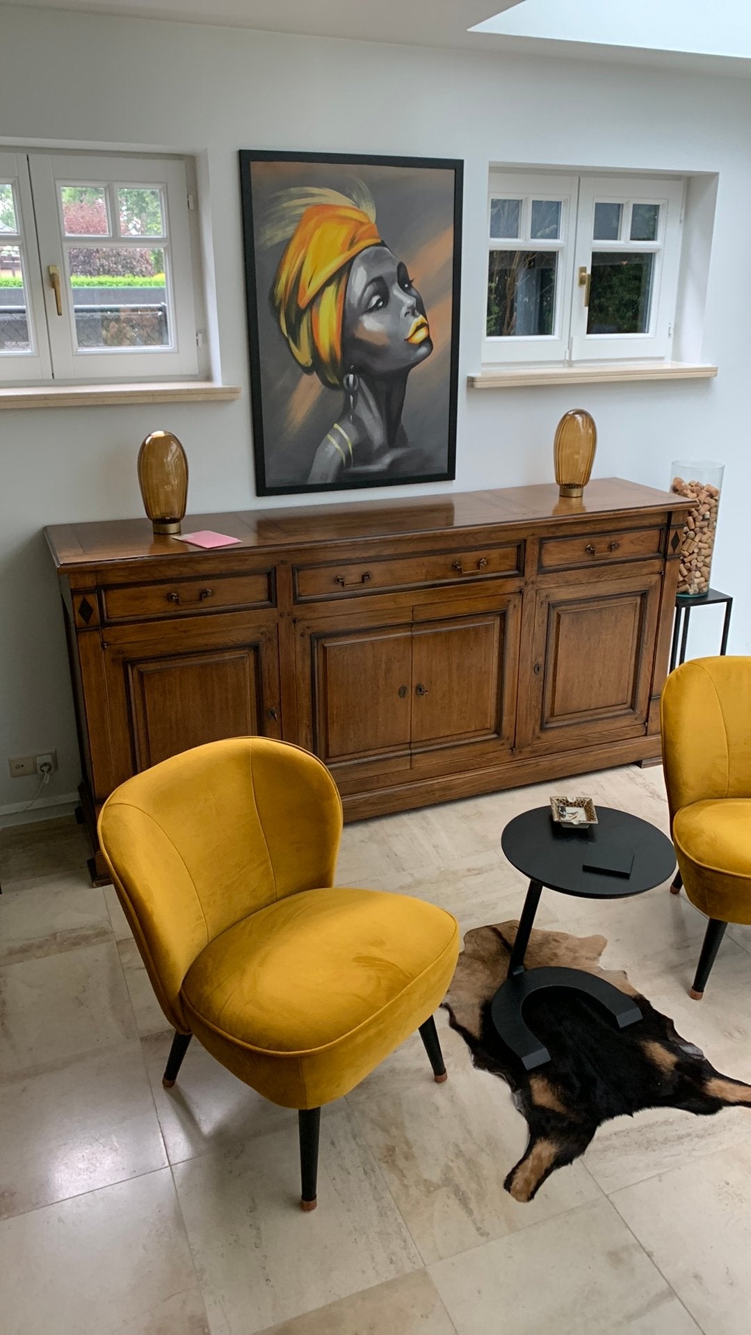 Dressoir kast in Franse eik, Huis en Inrichting, Ophalen