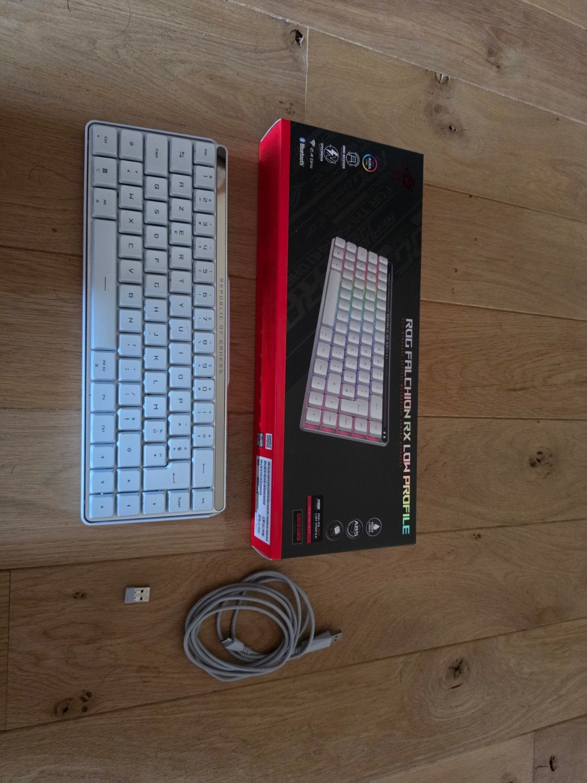 Clavier asus rog falchion rx low profile, Enlèvement ou Envoi