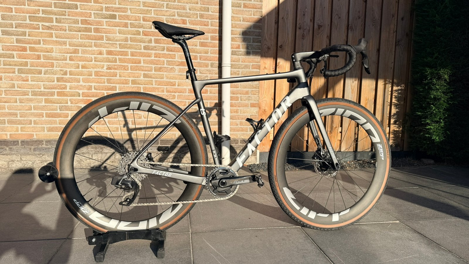 Factor ls gravelbike zipp 303 xplr s, Fietsen en Brommers, Ophalen, Zo goed als nieuw, Carbon
