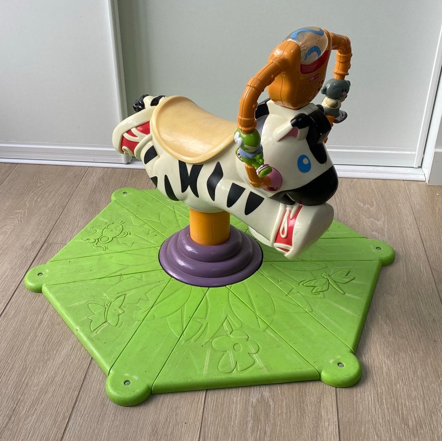 Zebra Fisher price veer en draai, Enlèvement, Comme neuf