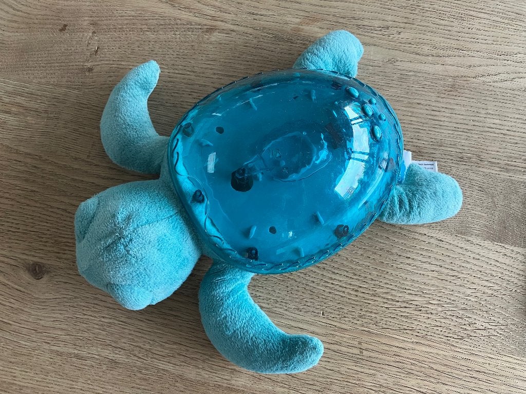 Knuffel schildpad, Kinderen en Baby's, Speelgoed | Knuffels en Pluche, Ophalen, Overige merken, Overige typen, Blauw