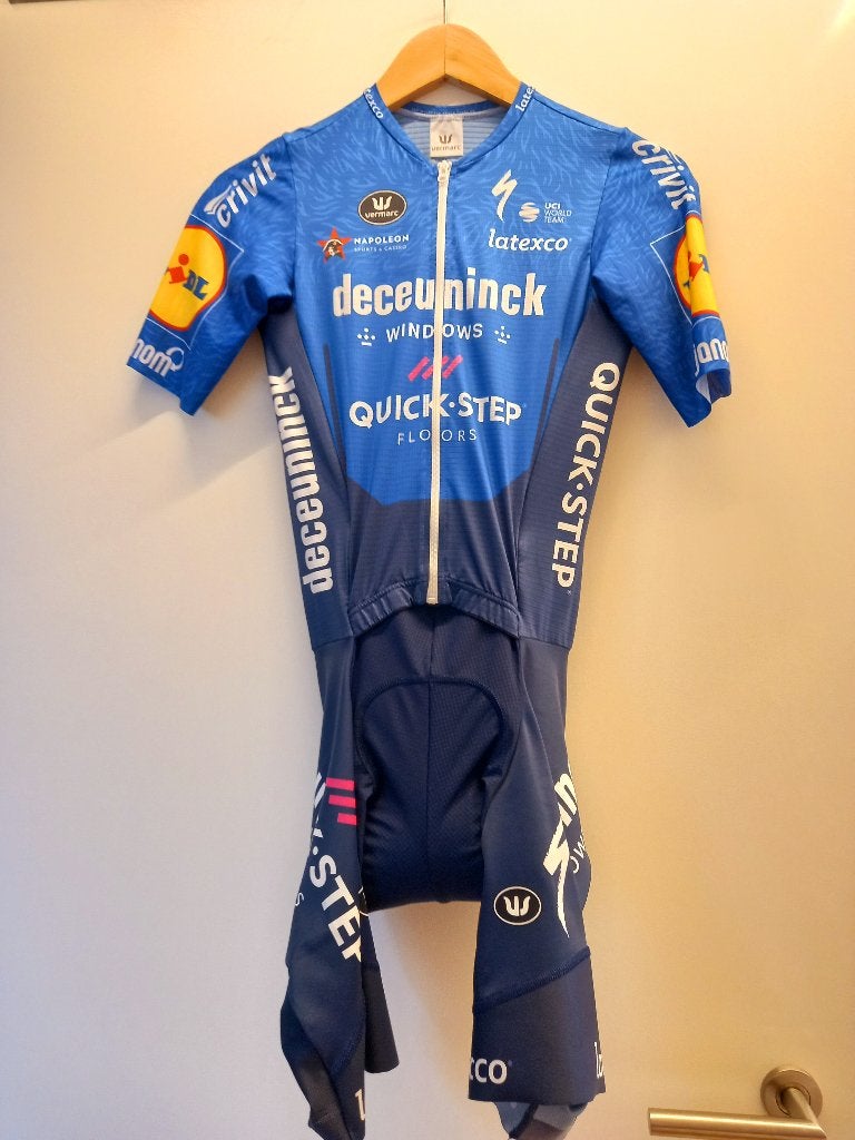 Remco Evenepoel tijdritpak, Ophalen of Verzenden, Zo goed als nieuw, Kleding