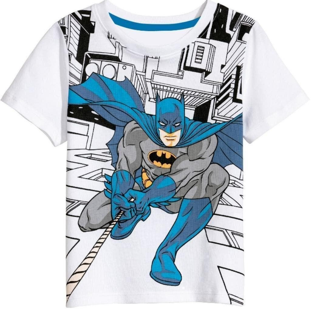 Batman T-shirt DC Comics - Mt 104 - 116 - 128 - 134 - Katoen, Kinderen en Baby's, Kinderkleding | Maat 128, Nieuw, Jongen, Shirt of Longsleeve