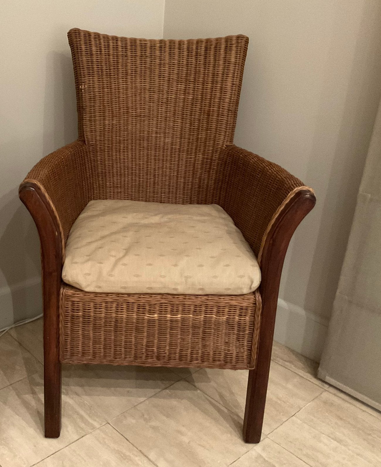rotan zeteltje, Huis en Inrichting, Ophalen, Zo goed als nieuw