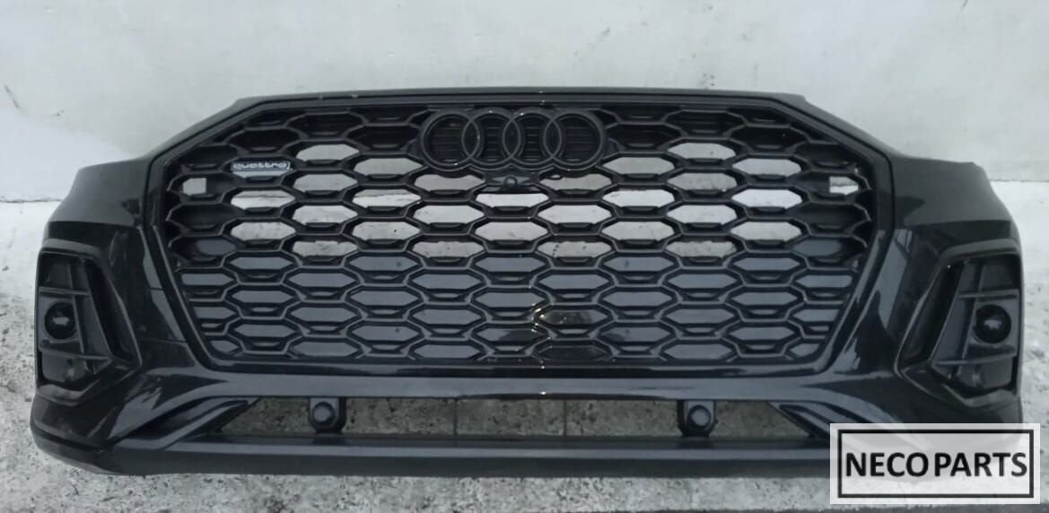 BUMPER AUDI Q5 80A SLINE S LINE VOORBUMPER ALLES LEVERBAAR !, -, Garde-boue, Audi, Utilisé