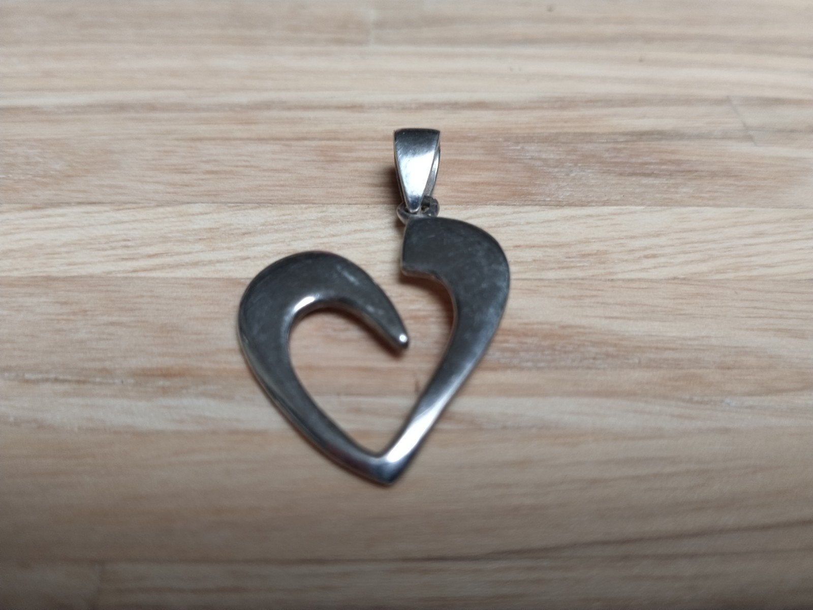 pendentif cœur, Enlèvement ou Envoi, Argent, Argent, Cœur