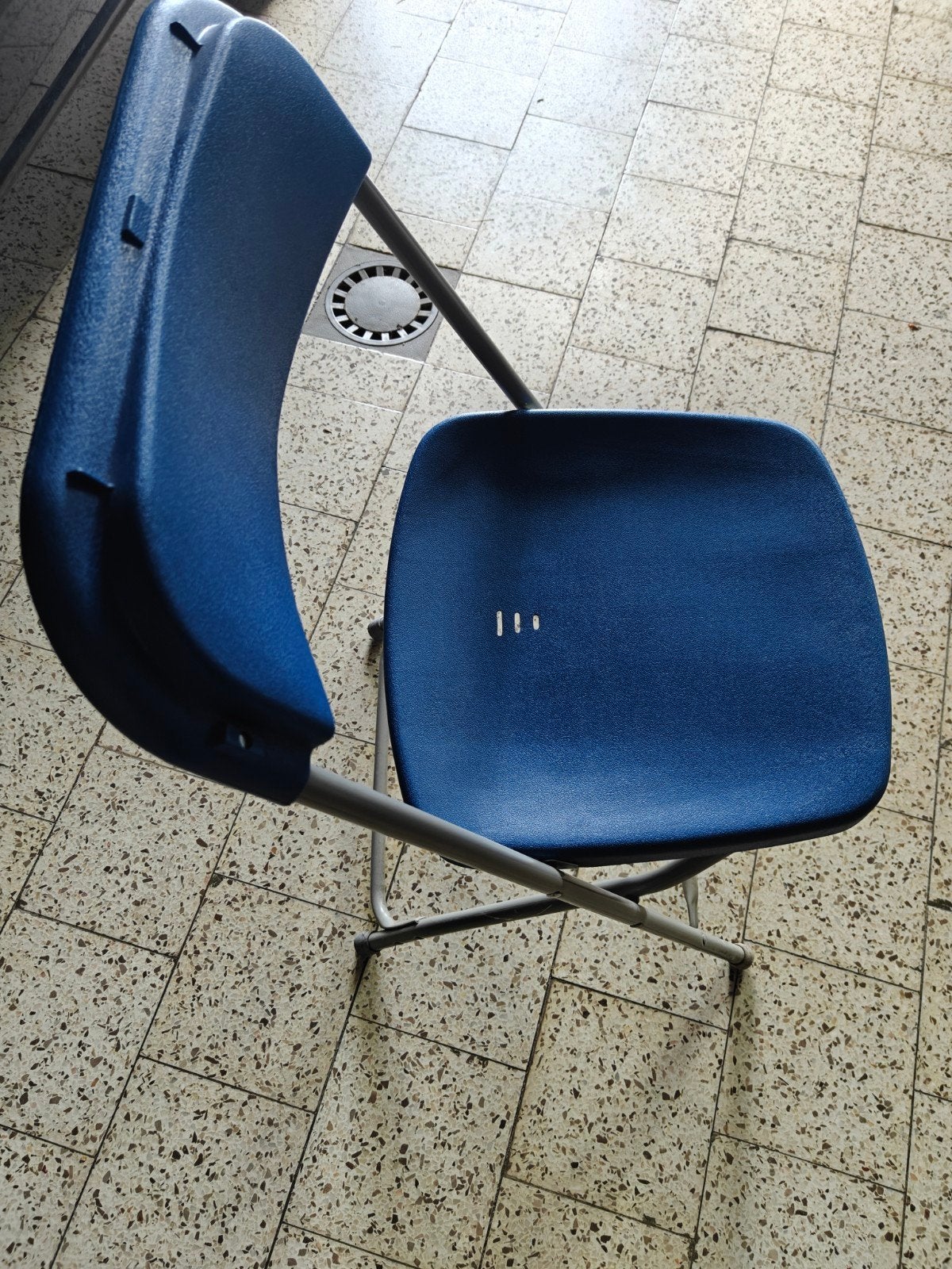 4 chaises Pliantes peu servi, Jardin & Terrasse, Enlèvement