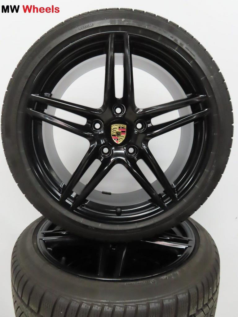 Porsche 19 inch velgen 911 991 MKII 2 en 2 S winterbanden, 19 inch, Gebruikt, -, -