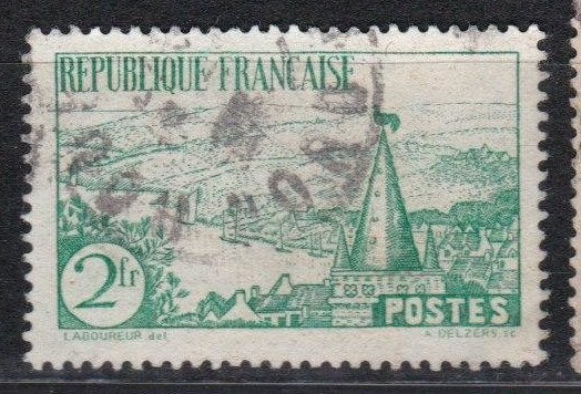 France 1935 - N 301, Enlèvement ou Envoi, Affranchi