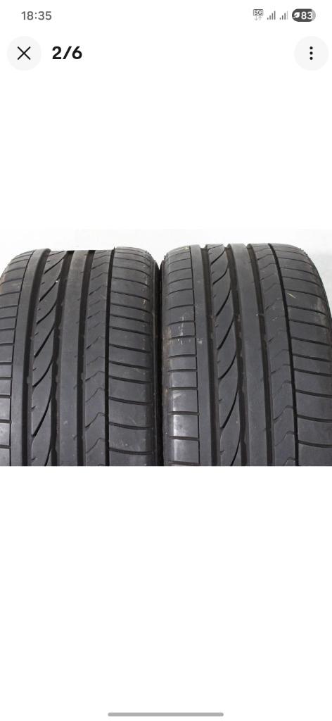 PNEUS BRIDGESONE POTENZA 6MM DE PROFONDEUR RUNFLAT, 245 mm, Véhicule de tourisme, Pneus été, Enlèvement