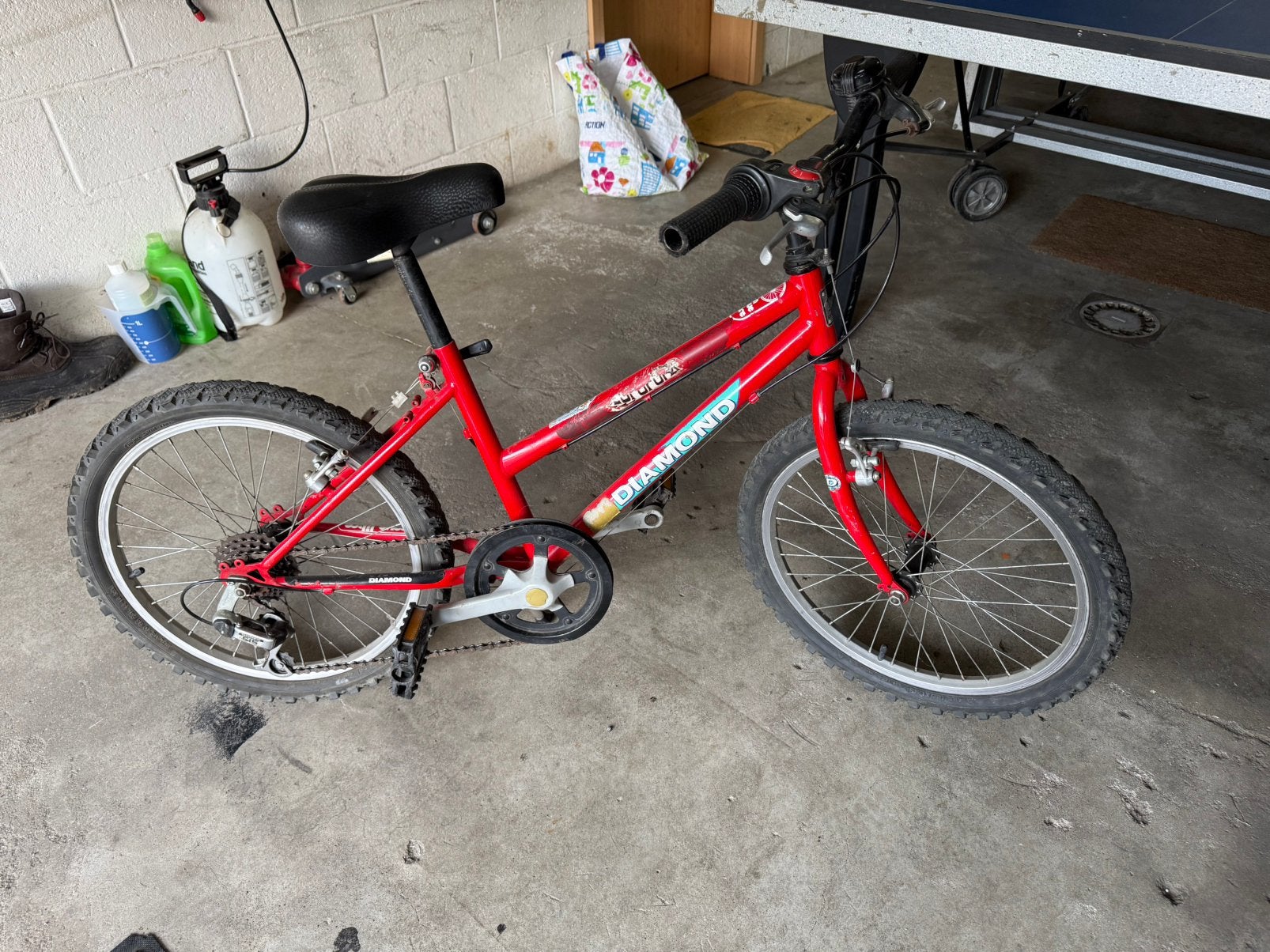 Vélo de marque DIAMOND,pour enfant 6 à 12ans, Enlèvement, Utilisé, Frein sur jante