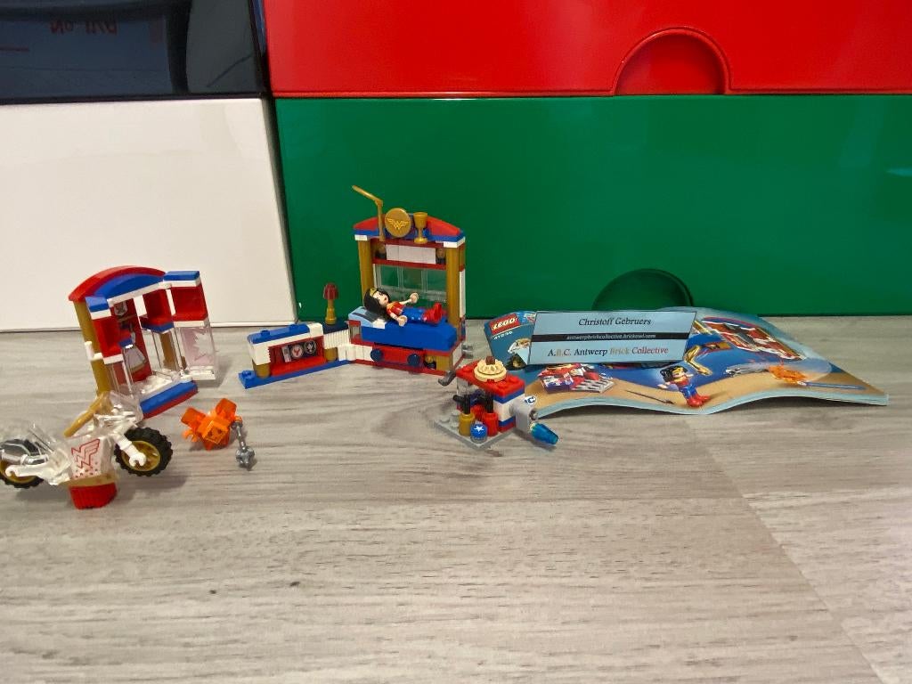 Lego Super Heroes - 41235 - Wonder Woman slaapzaal, Ophalen, Zo goed als nieuw, Complete set, Lego