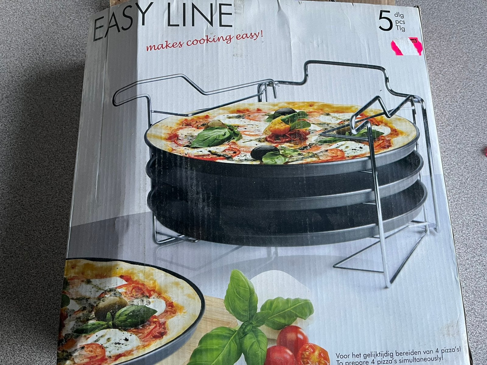 Bak 3 pizza’s in één keer, Ophalen, Zo goed als nieuw