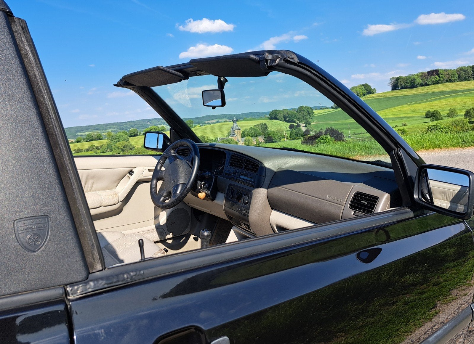 VW Golf Cabrio Oldtimer met Lederen interieur, foto 10