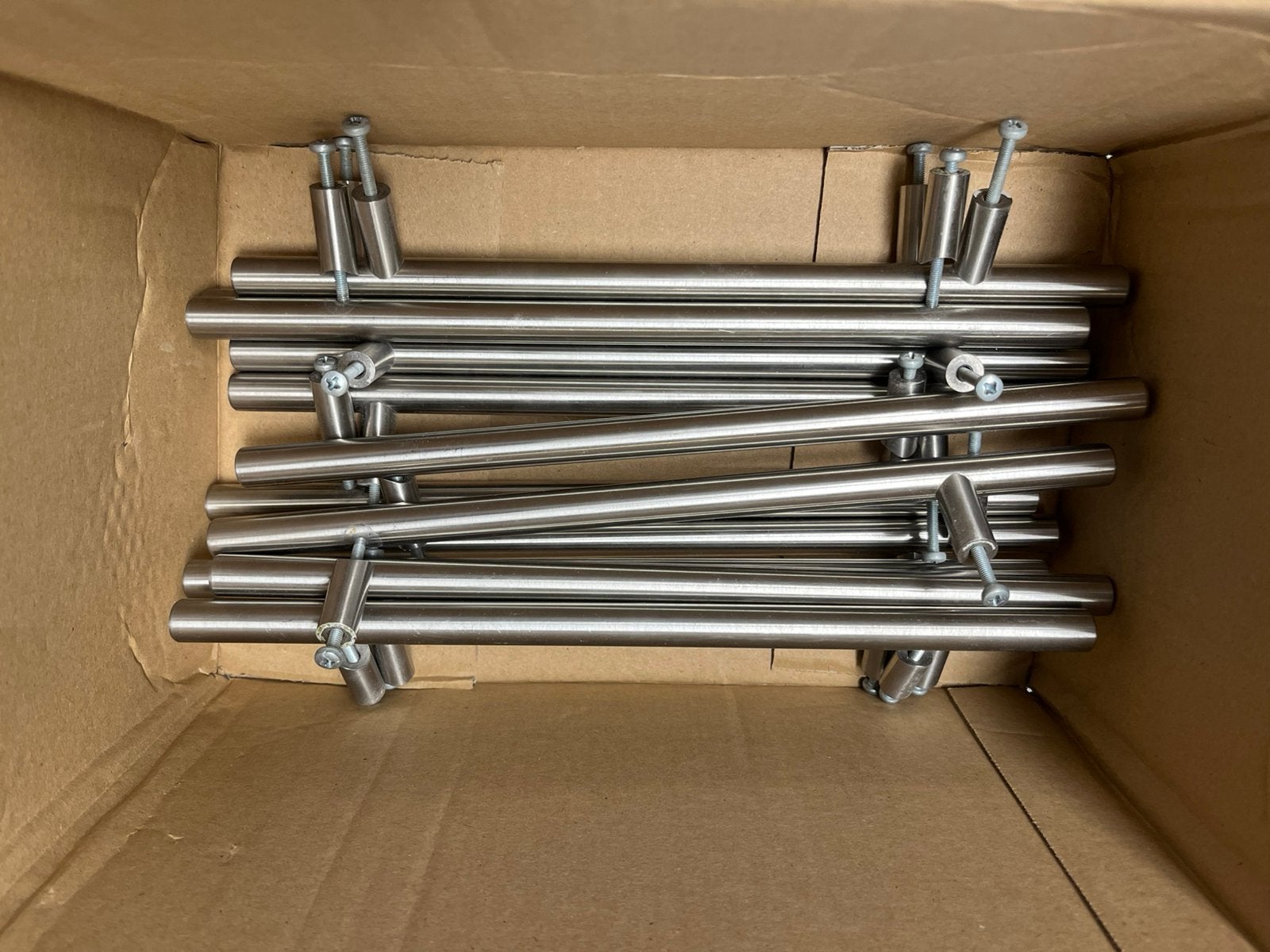 Kasttrekker inox - deurgreep inox - kastgreep inox, Doe-het-zelf en Bouw, Hang- en Sluitwerk, Ophalen of Verzenden, Gebruikt, Inox