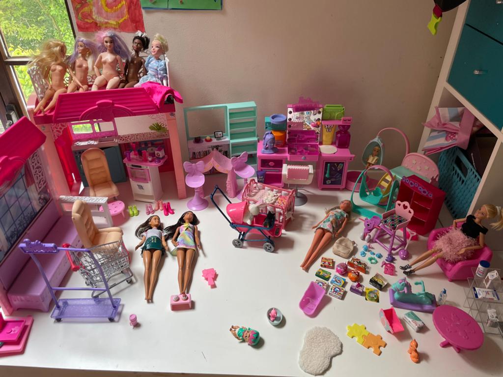 Lot Barbie, Enlèvement, Utilisé, Barbie