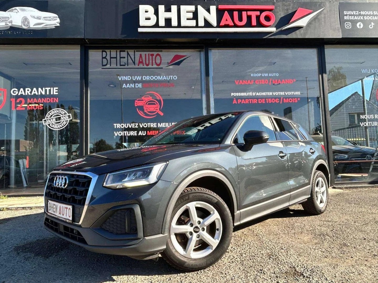 Audi Q2 359,72€ CREDIT 0% SANS INTERET ZONDER KOSTEN / 35, Autos, Cuir, Argent ou Gris, Achat, Entreprise