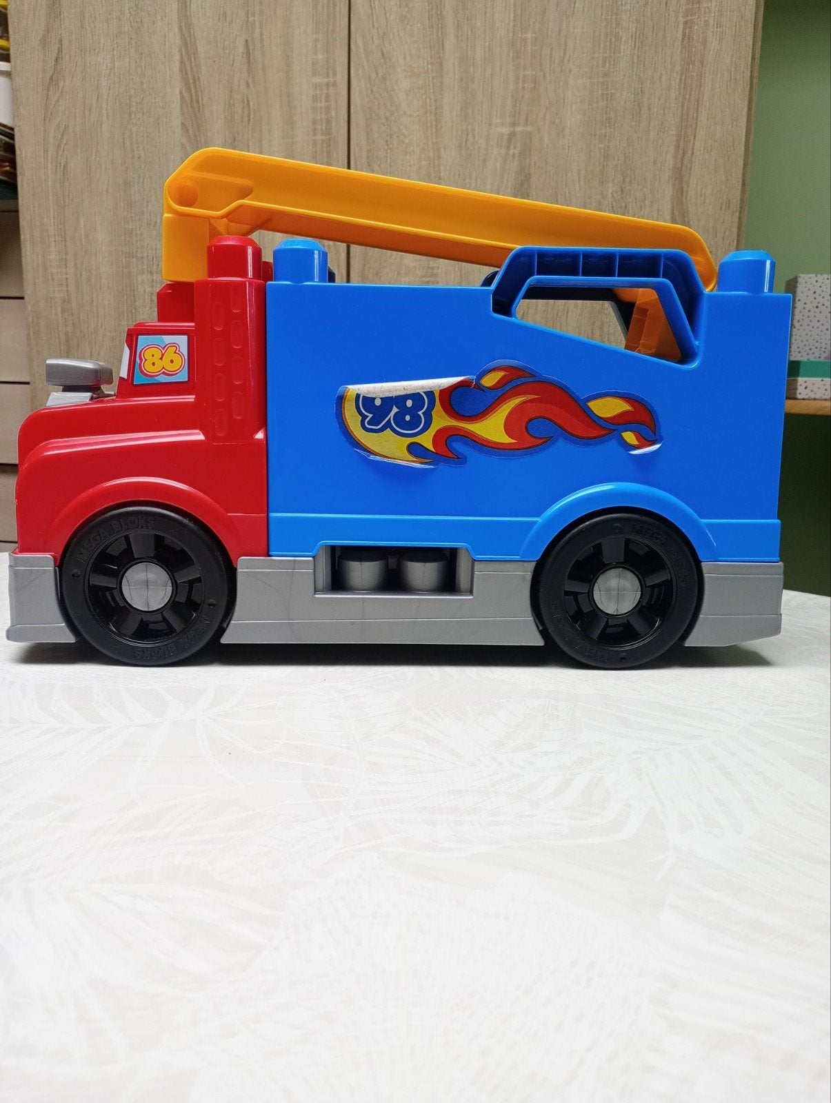 Camion de course Mega Bloks - Circuit pliable, Enlèvement ou Envoi