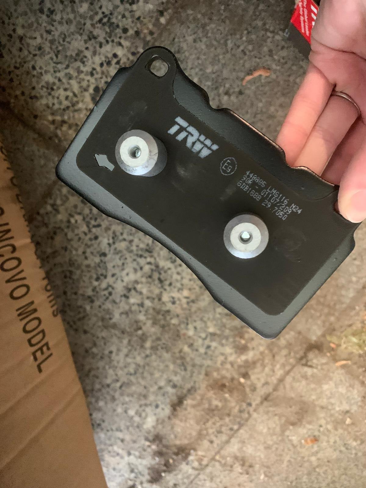 TRW voorremblokken voor Alfa Romeo Giulietta, Auto's, Alfa Romeo, Particulier, Te koop