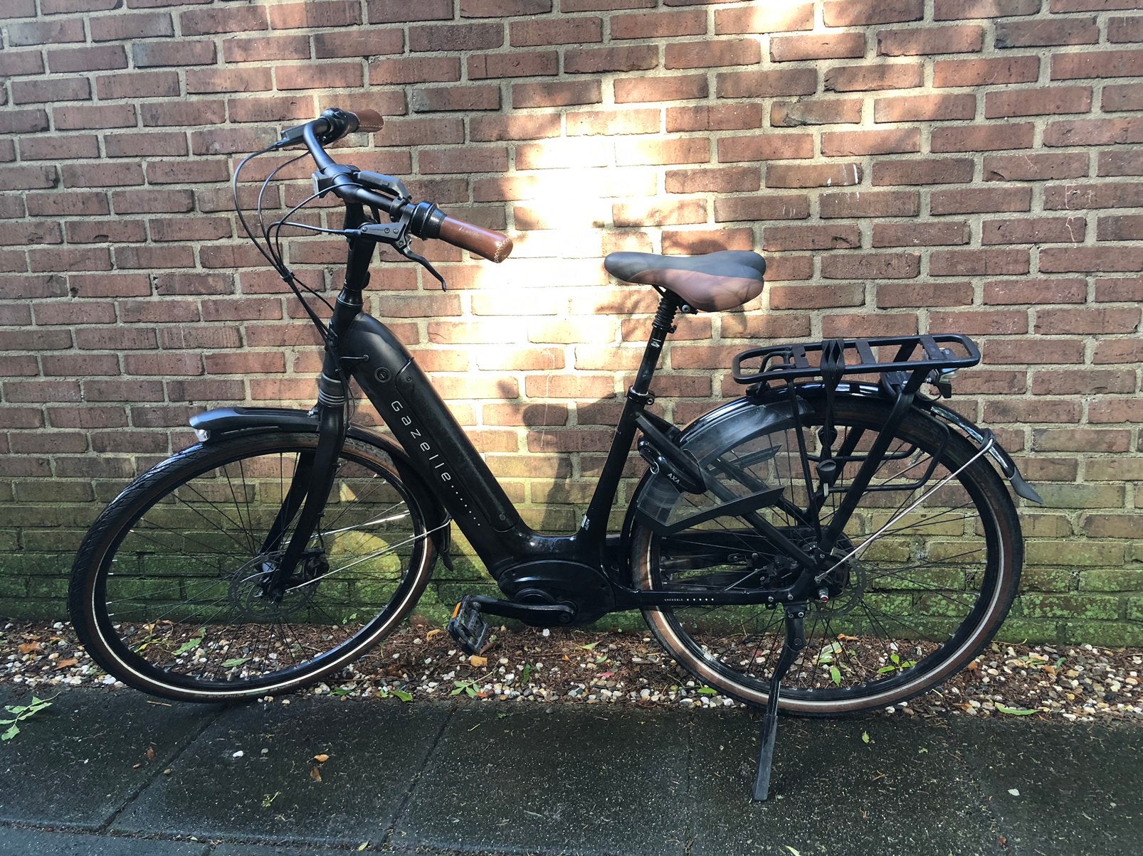 Gazelle grenoble c8 bosch middenmotor dames 46cm nieuwstaat, Moins de 47 cm, 50 km par batterie ou plus, Comme neuf, Enlèvement