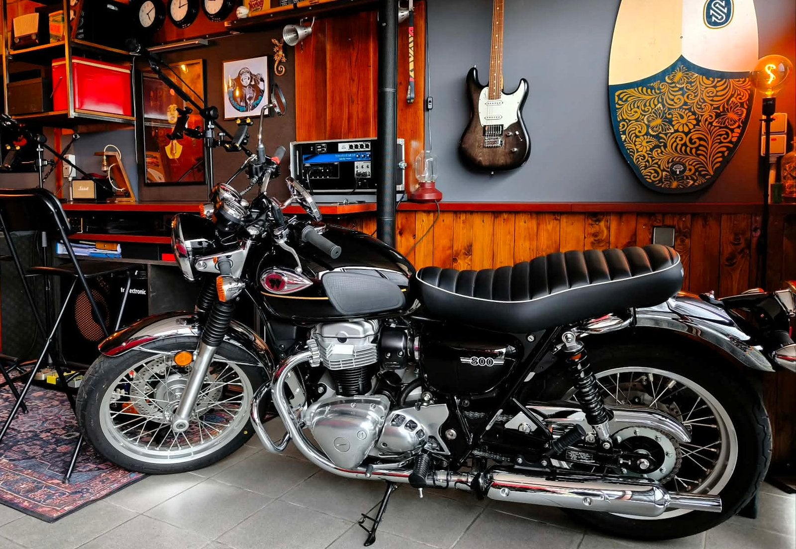 Kawasaki W800, Motos, 2 cylindres, Particulier