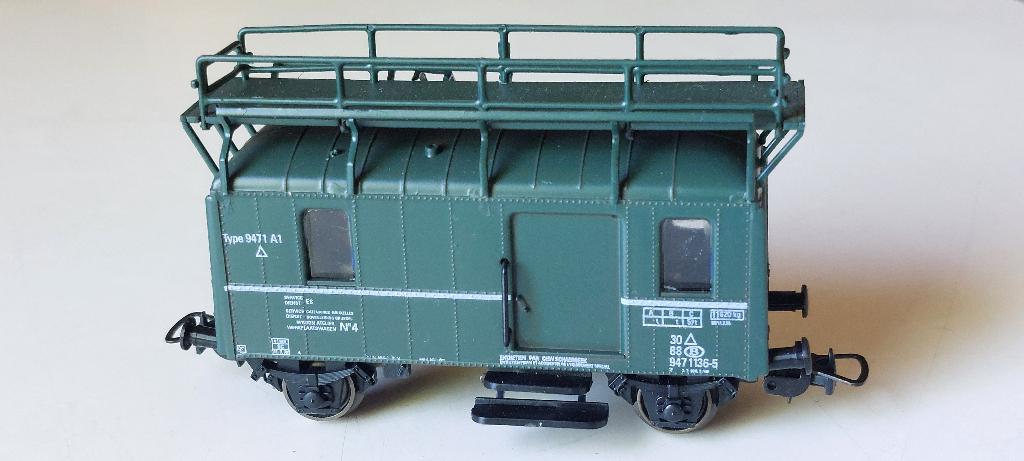 SNCB/NMBS DACKER WAGON ENTRETIEN CATENAIRE N4*HO*DC, Hobby & Loisirs créatifs, Trains miniatures | HO, Neuf, Autres marques, Analogique