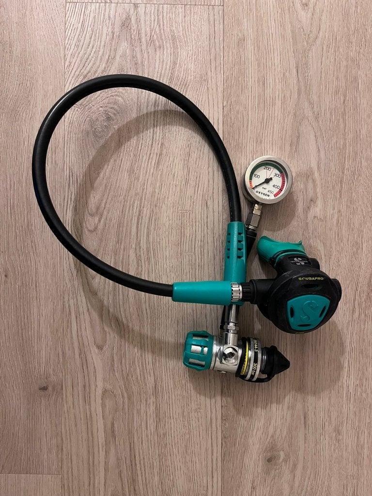 Scubapro ontstanner R295 Nitrox/zuurstof 1e en 2e trap, Watersport en Boten, Duiken, Gebruikt, Overige typen, Ophalen