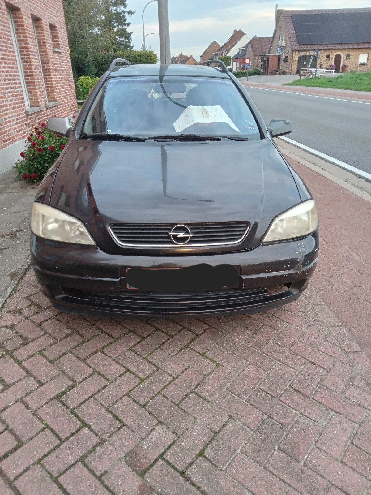 opel astra G 1.7 diesel 16v, Auto's, Voorwielaandrijving, Euro 5, Stof, Beige