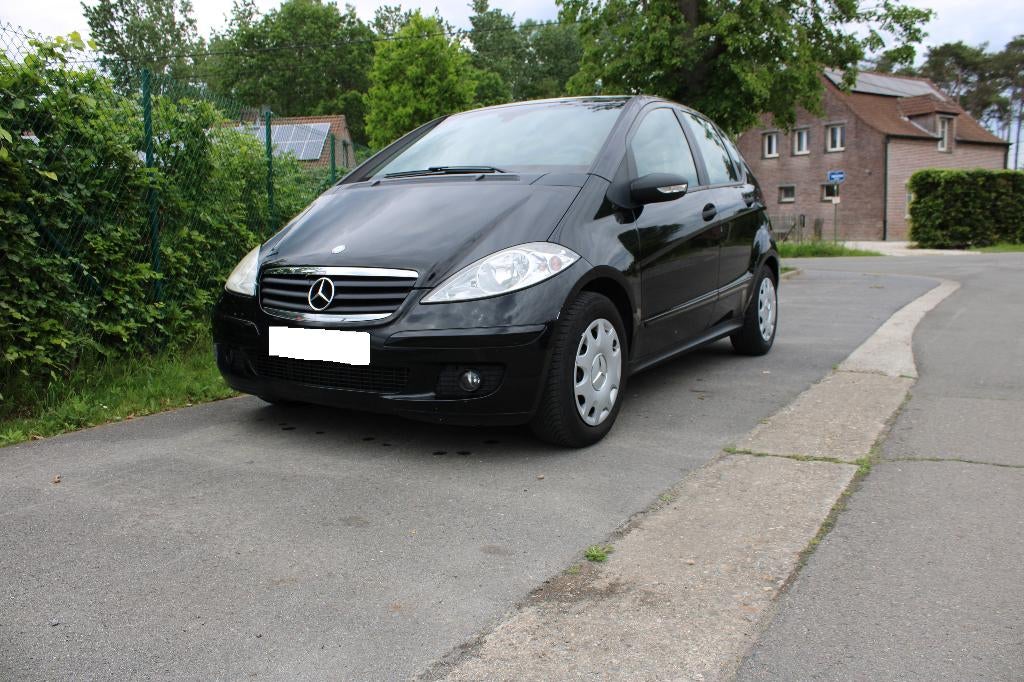Mercedes A150 // 2008 // 1.5 benzine // Euro4 // 158000km, Auto's, Automaat, 1498 cc, Multifunctioneel stuurwiel, Zwart