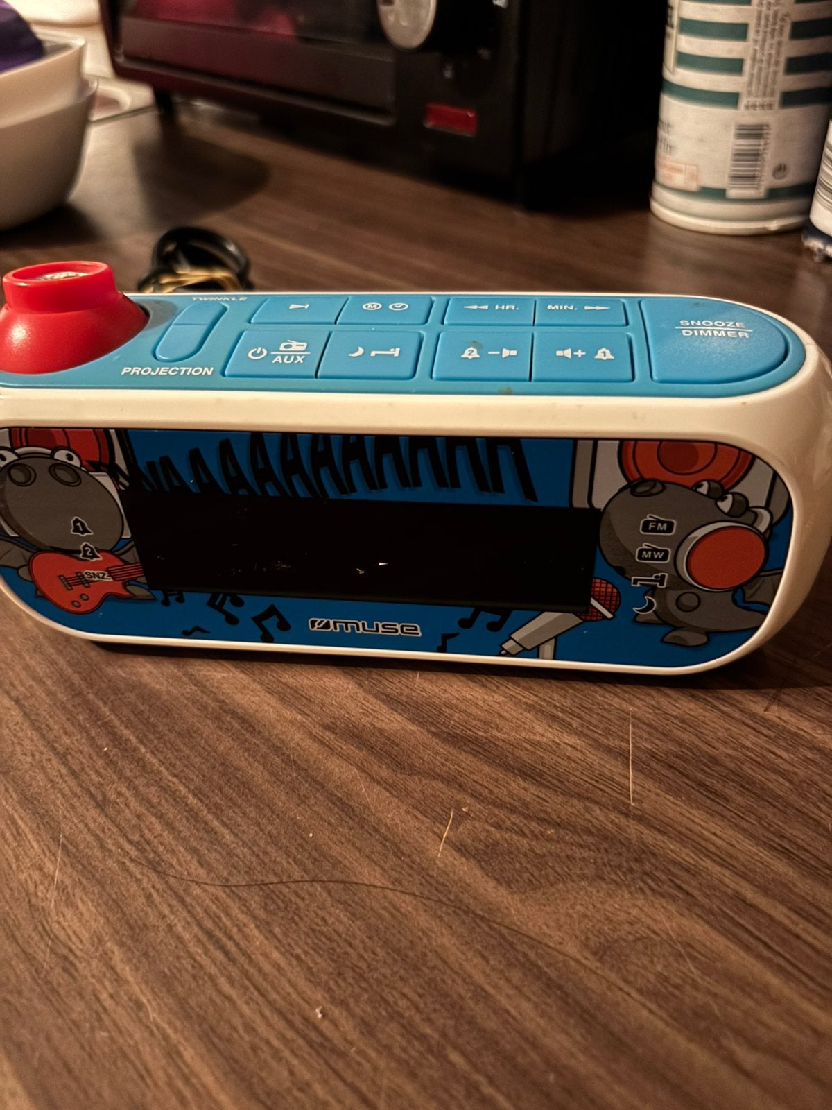 Kinderwekker met radio, Ophalen of Verzenden, Zo goed als nieuw