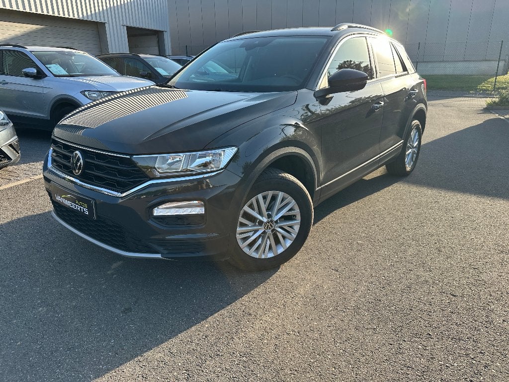 Vw T-Roc, benzine 110 pk, CARPLAY-ANDROID, Auto's, Voorwielaandrijving, Stof, Bedrijf, 3 cilinders