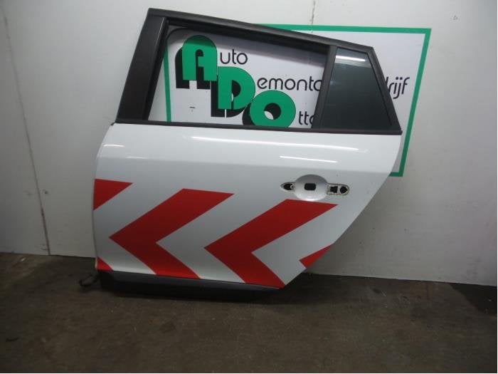 Portière 4portes arrière gauche d'un Renault Megane (Megan, Renault, -, 3 mois de garantie, Utilisé