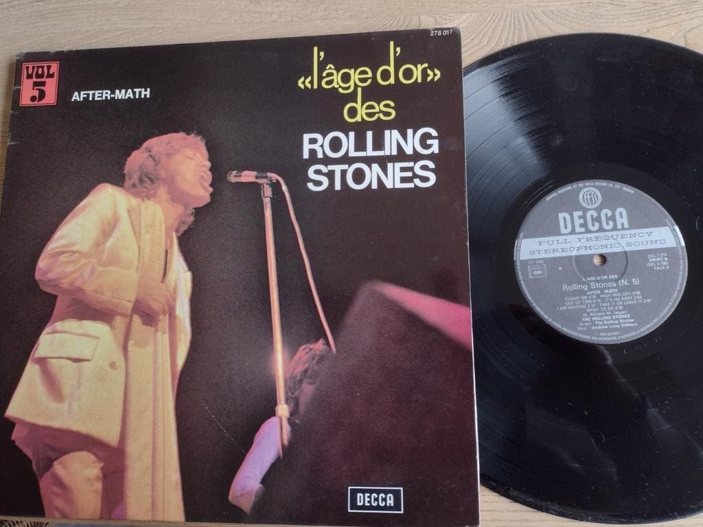 LP L' AGE D'OR des ROLLING STONES vol 5: AFTER-MATH, Ophalen of Verzenden, 1960 - 1969, Zo goed als nieuw, 12 inch
